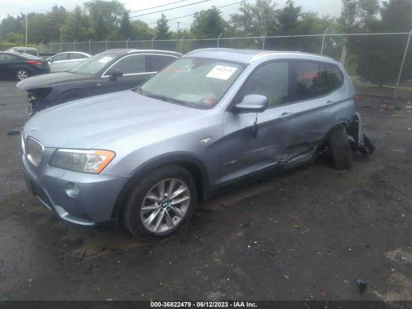 2014 BMW X3 XDRIVE28I - 5UXWX9C55E0D31750