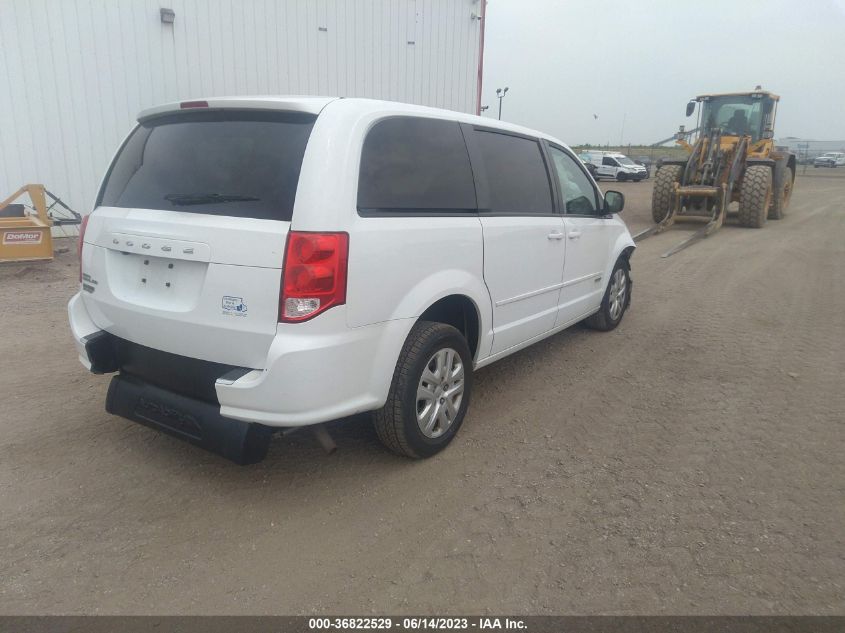 2017 DODGE GRAND CARAVAN SE - 2C4RDGBG6HR784572