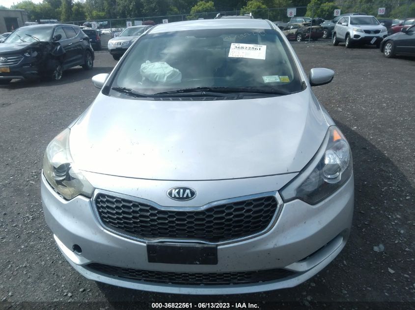 2016 KIA FORTE LX - KNAFK4A68G5583166