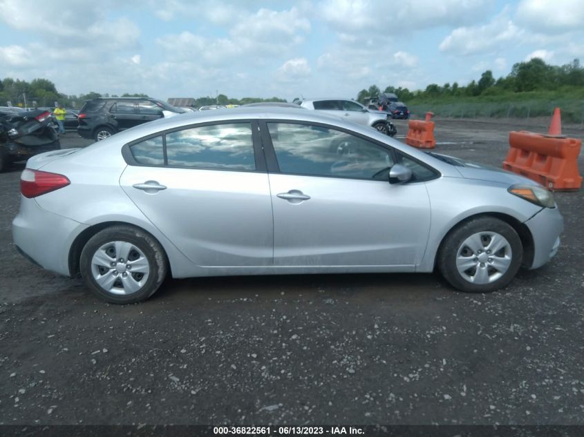 2016 KIA FORTE LX - KNAFK4A68G5583166