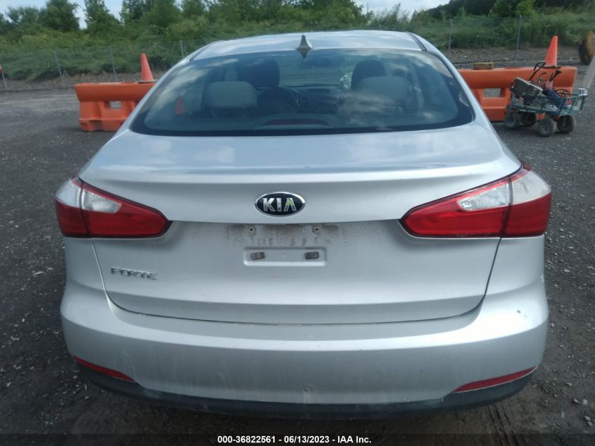 2016 KIA FORTE LX - KNAFK4A68G5583166