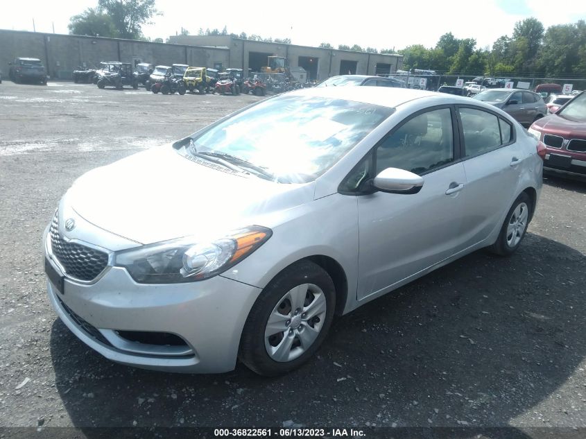 2016 KIA FORTE LX - KNAFK4A68G5583166