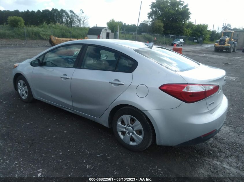 2016 KIA FORTE LX - KNAFK4A68G5583166