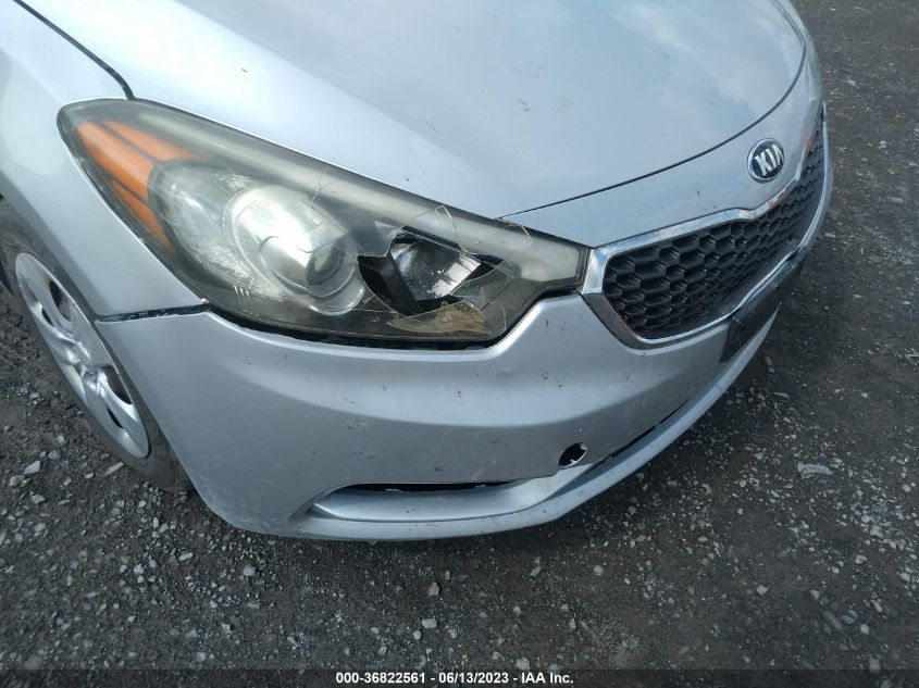 2016 KIA FORTE LX - KNAFK4A68G5583166