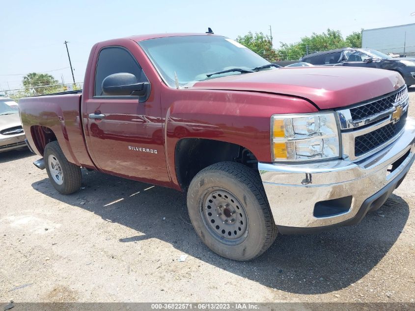 2013 CHEVROLET SILVERADO 1500 WORK TRUCK - 1GCNCPEX0DZ372595