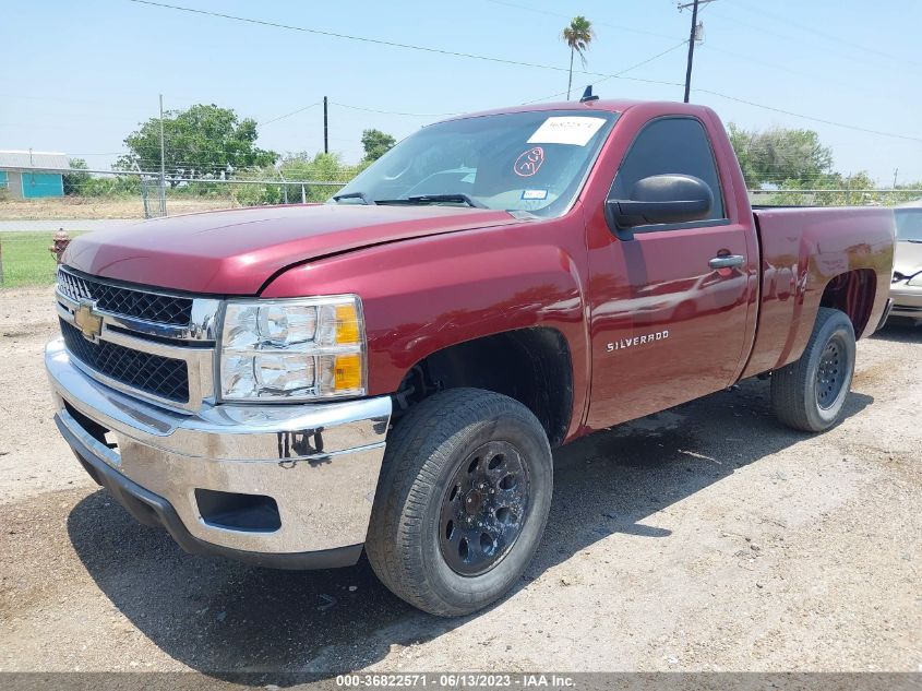 2013 CHEVROLET SILVERADO 1500 WORK TRUCK - 1GCNCPEX0DZ372595
