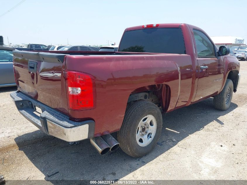 2013 CHEVROLET SILVERADO 1500 WORK TRUCK - 1GCNCPEX0DZ372595