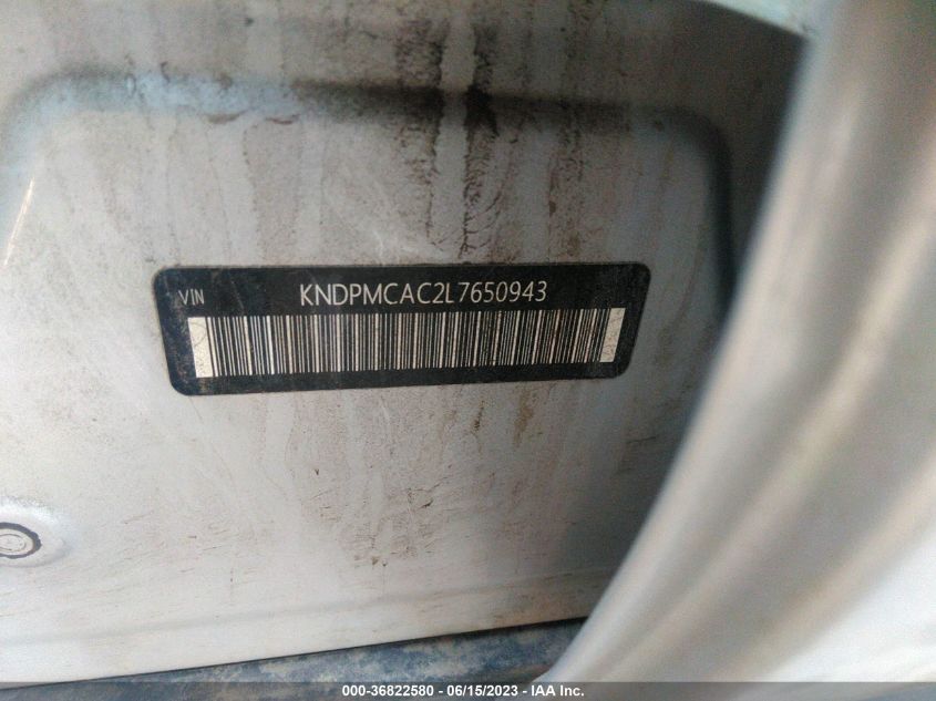 2020 KIA SPORTAGE LX - KNDPMCAC5L7850943