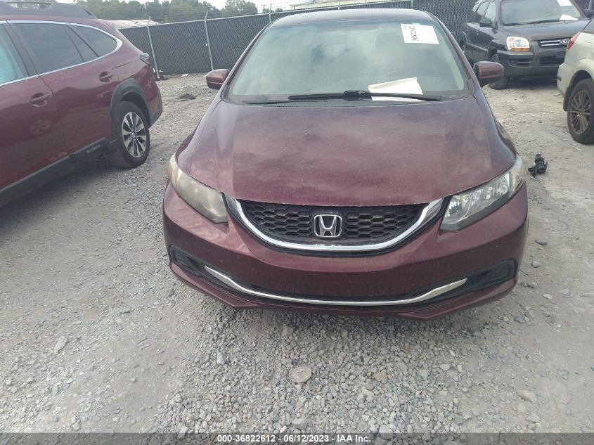 2014 HONDA CIVIC SEDAN LX - 19XFB2F59EE075622
