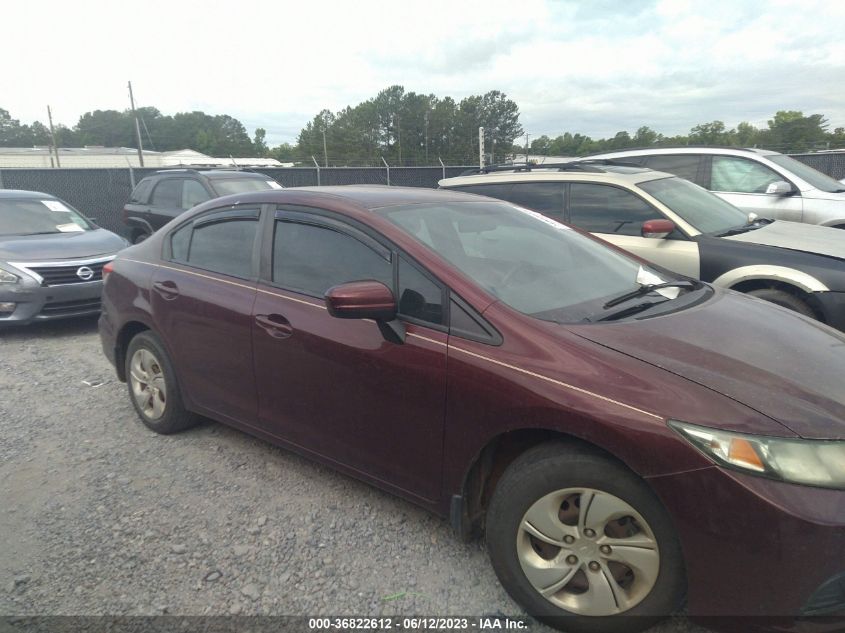 2014 HONDA CIVIC SEDAN LX - 19XFB2F59EE075622
