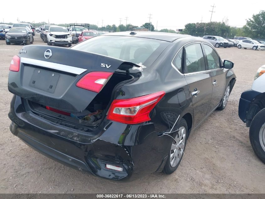 2016 NISSAN SENTRA SV - 3N1AB7AP7GY250812