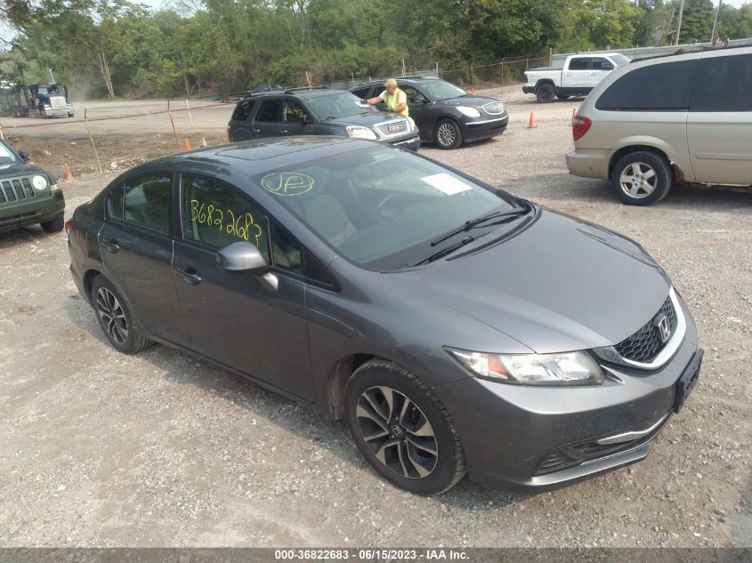 2013 HONDA CIVIC SDN EX - 19XFB2F81DE049525