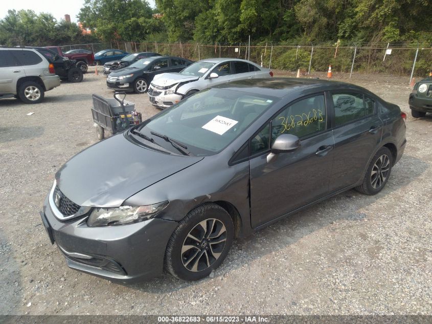 2013 HONDA CIVIC SDN EX - 19XFB2F81DE049525