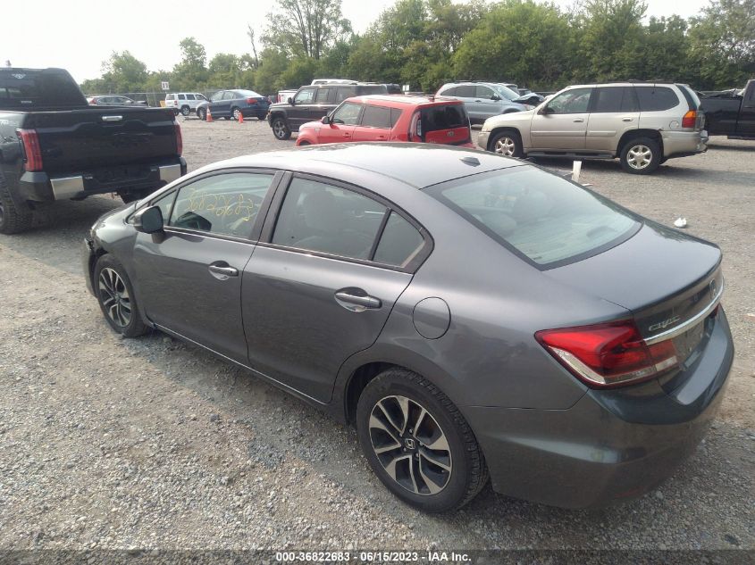 2013 HONDA CIVIC SDN EX - 19XFB2F81DE049525