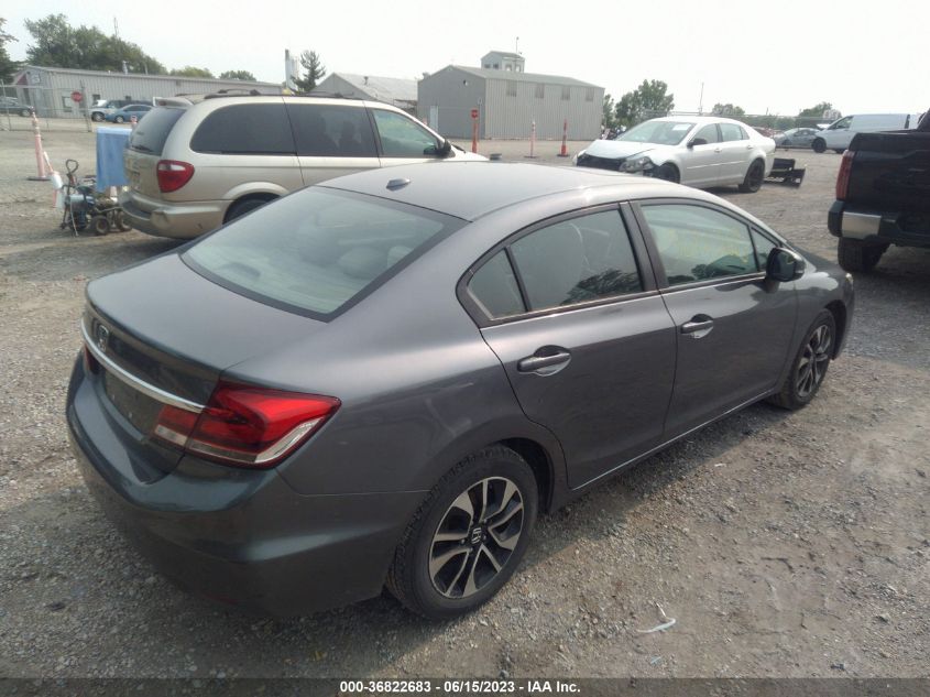 2013 HONDA CIVIC SDN EX - 19XFB2F81DE049525