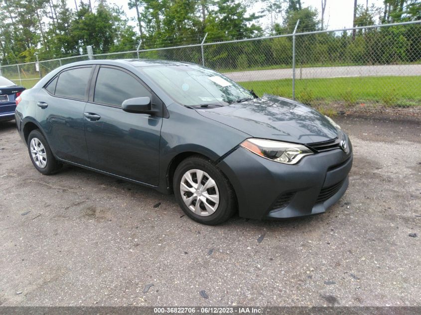 2015 TOYOTA COROLLA L/LE/S/S PLUS/LE PLUS - 2T1BURHE7FC282671