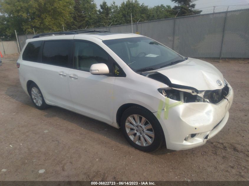 5TDDK3DC2FS100740 2015 TOYOTA SIENNA, photo no. 1