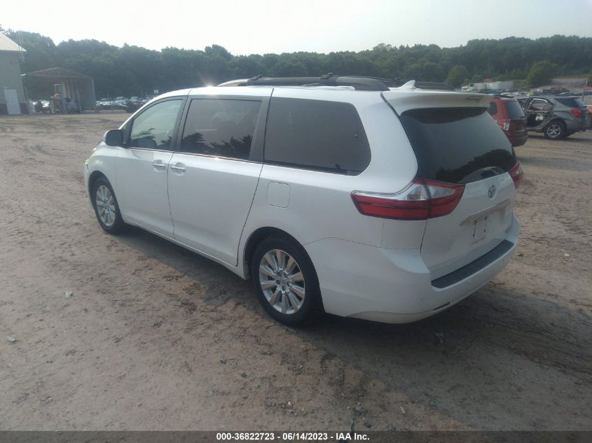 5TDDK3DC2FS100740 2015 TOYOTA SIENNA, photo no. 3