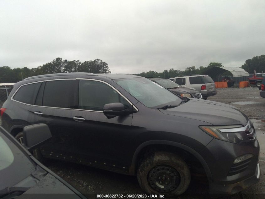 2017 HONDA PILOT TOURING - 5FNYF5H95HB010313
