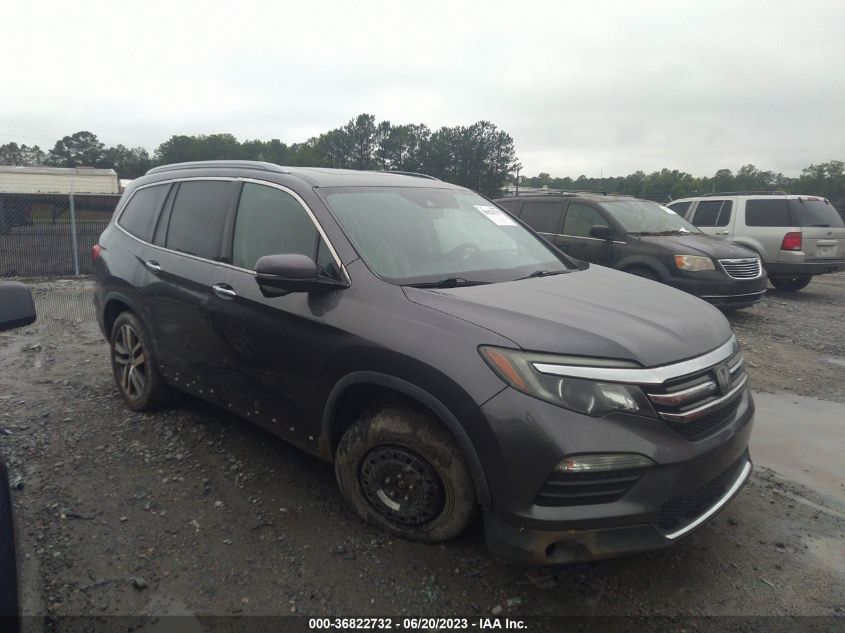 2017 HONDA PILOT TOURING - 5FNYF5H95HB010313
