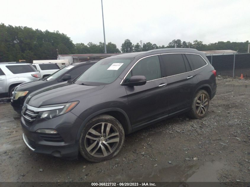 2017 HONDA PILOT TOURING - 5FNYF5H95HB010313
