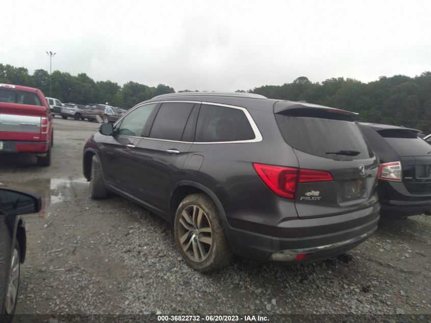 2017 HONDA PILOT TOURING - 5FNYF5H95HB010313
