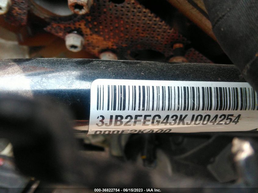 2019 CAN-AM RYKER 3JB2FEG43KJ004254