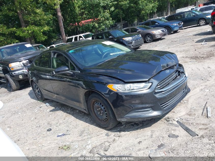 2013 FORD FUSION S - 3FA6P0G72DR317475