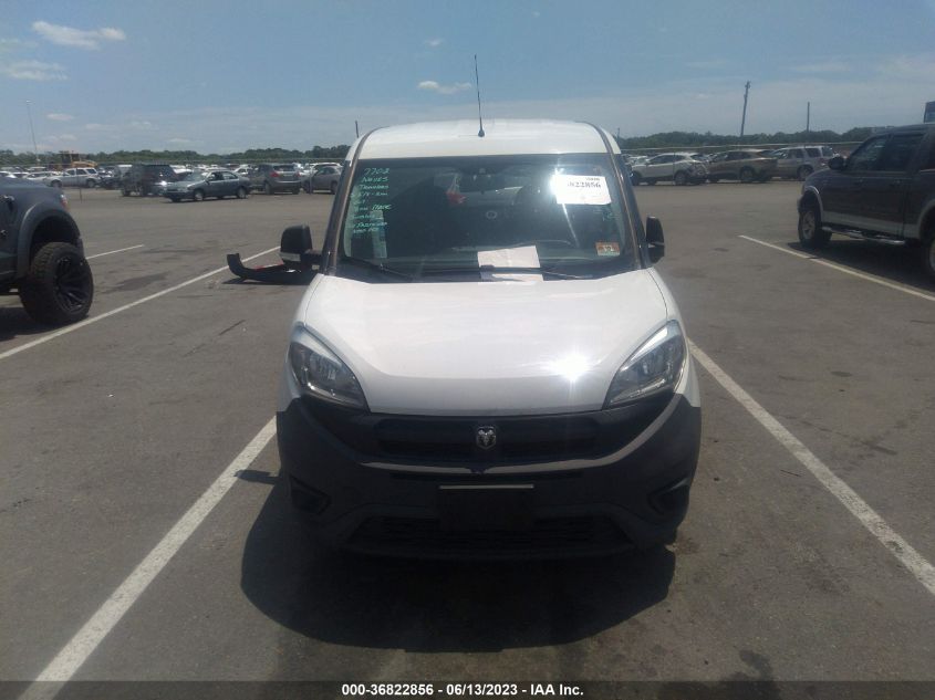 2015 RAM PROMASTER CITY CARGO VAN TRADESMAN - ZFBERFAT2F6192649