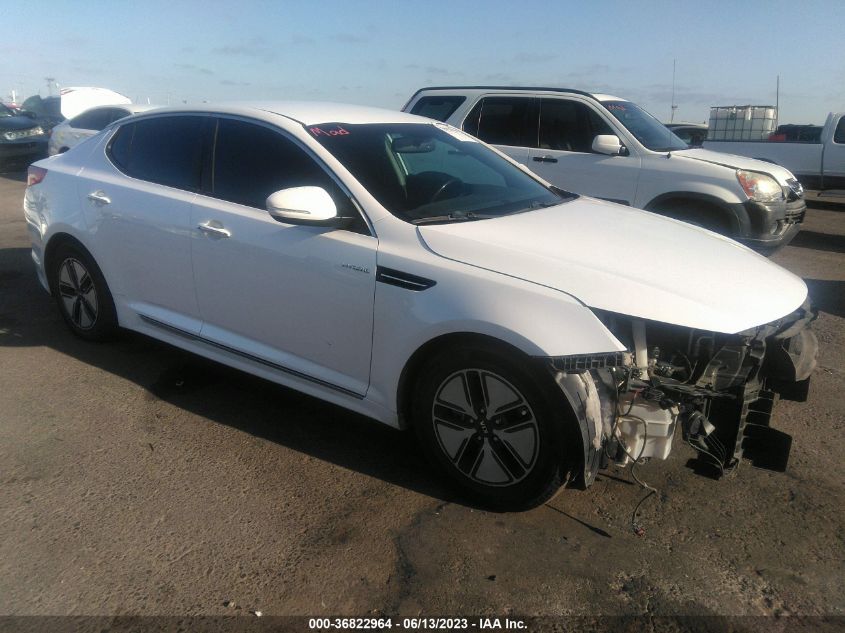 2013 KIA OPTIMA HYBRID LX - KNAGM4AD5D5057652