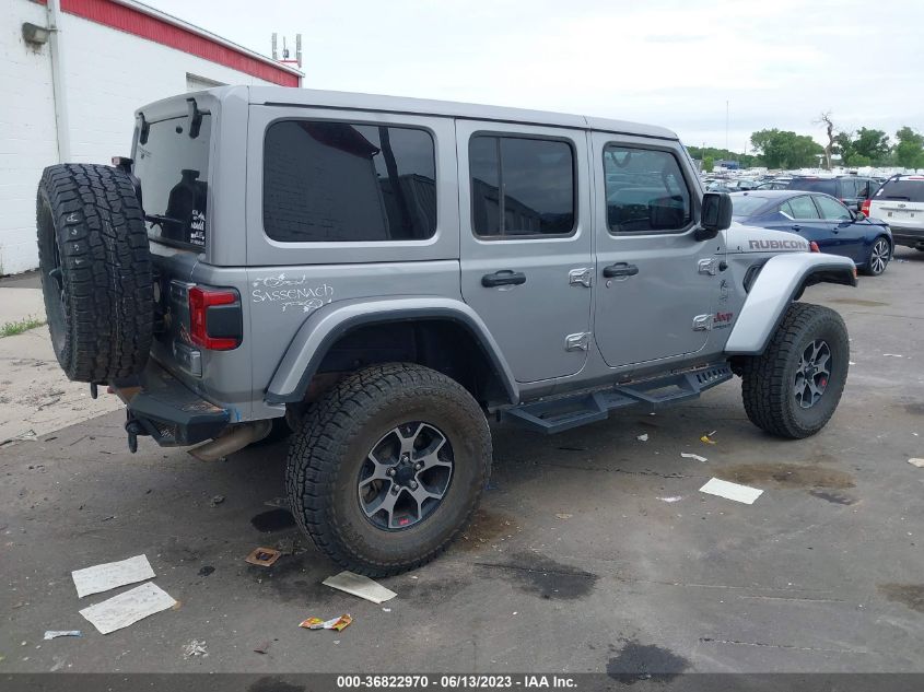 2018 JEEP WRANGLER UNLIMITED RUBICON - 1C4HJXFN1JW198291