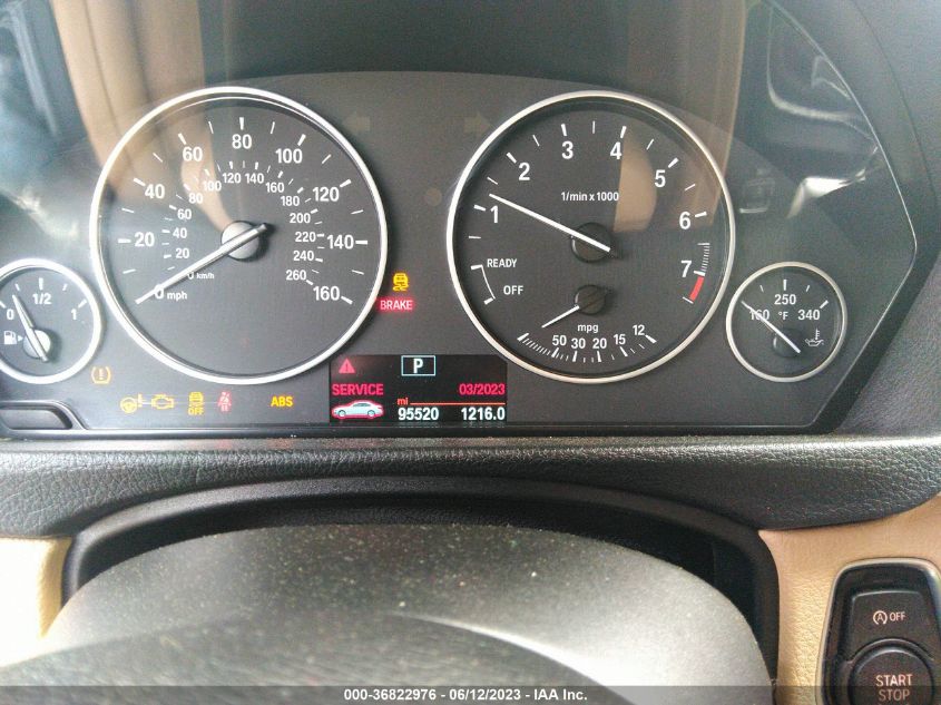 2014 BMW 3 SERIES 328I - WBA3A5C54EJ463515