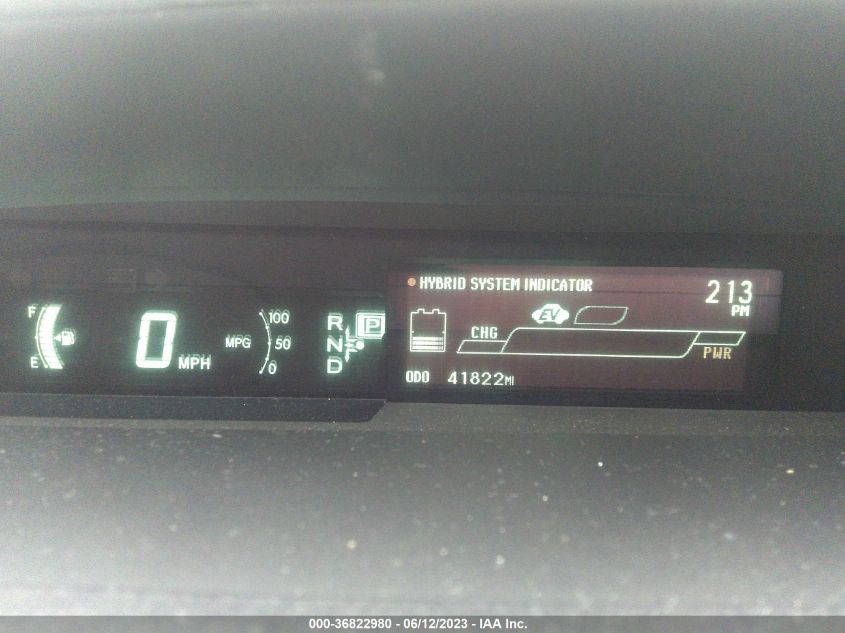 2014 TOYOTA PRIUS FOUR/FIVE/THREE/ONE/TWO - JTDKN3DU4E1774424