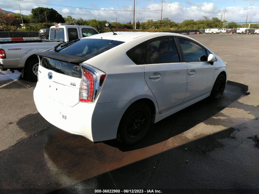 2014 TOYOTA PRIUS FOUR/FIVE/THREE/ONE/TWO - JTDKN3DU4E1774424