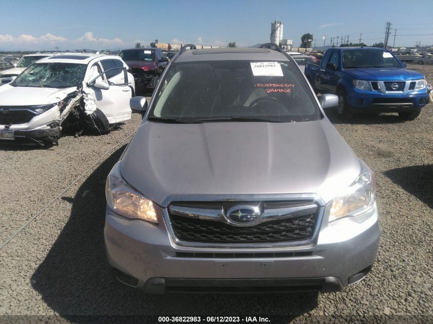 2016 SUBARU FORESTER 2.5I PREMIUM - JF2SJADC0GH492462