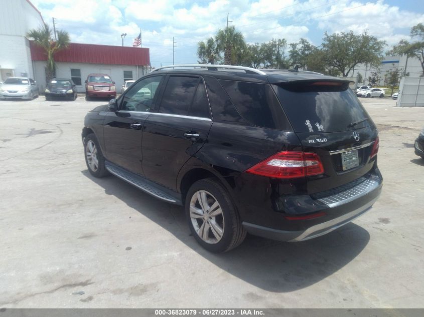 2013 MERCEDES-BENZ M-CLASS ML 350 - 4JGDA5JB2DA167466