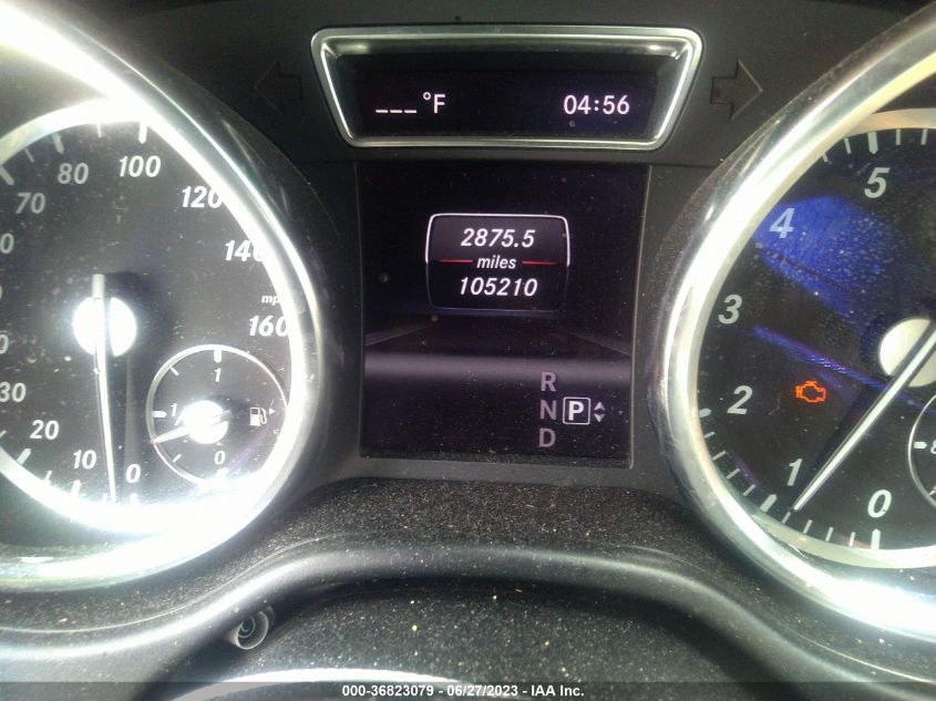 2013 MERCEDES-BENZ M-CLASS ML 350 - 4JGDA5JB2DA167466