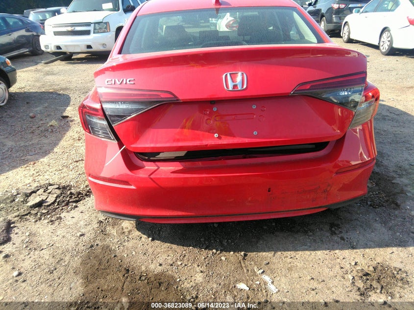 VIN 2HGFE1F70PH300117 2023 HONDA CIVIC SEDAN EX