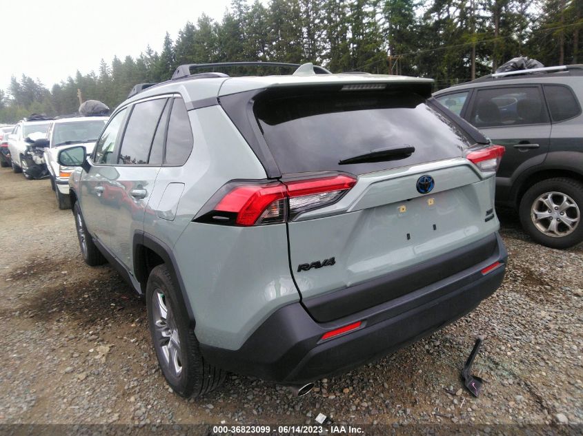 2022 TOYOTA RAV4 HYBRID XLE - JTMRWRFV6ND155570