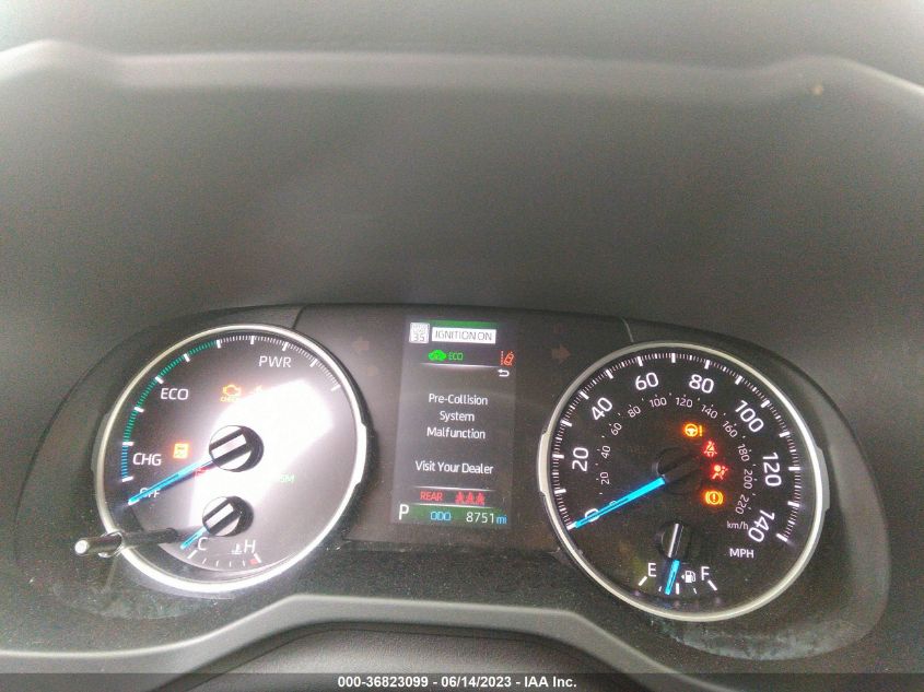 2022 TOYOTA RAV4 HYBRID XLE - JTMRWRFV6ND155570