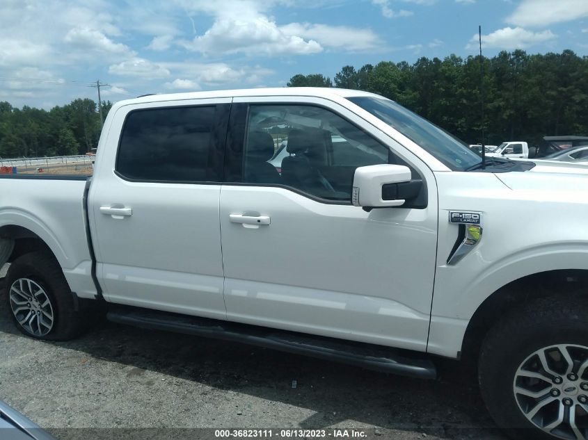 2022 FORD F-150 LARIAT - 1FTEW1EP9NFA40985