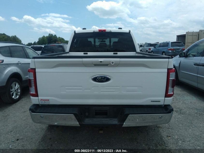 2022 FORD F-150 LARIAT - 1FTEW1EP9NFA40985