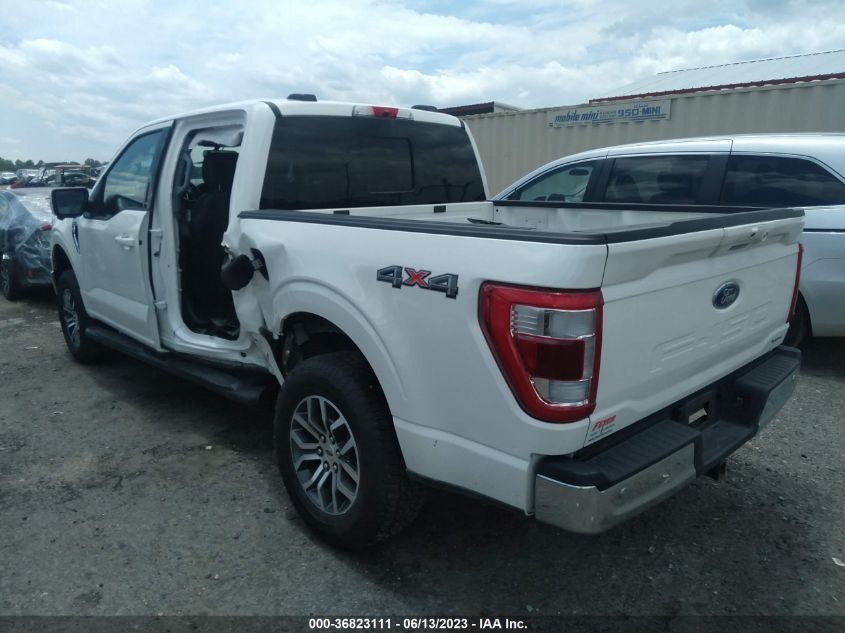 2022 FORD F-150 LARIAT - 1FTEW1EP9NFA40985