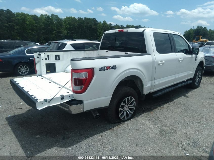 2022 FORD F-150 LARIAT - 1FTEW1EP9NFA40985