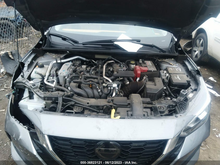 VIN 3N1AB8CV7MY313968 2021 NISSAN SENTRA SV