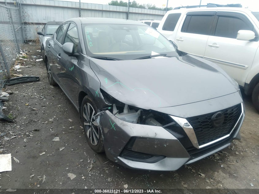 VIN 3N1AB8CV7MY313968 2021 NISSAN SENTRA SV