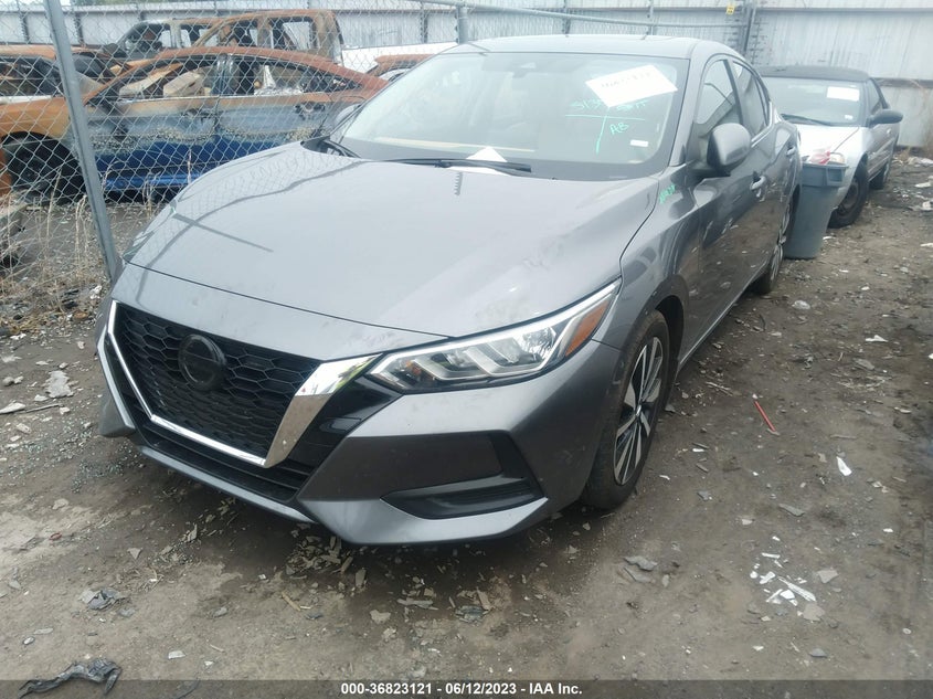 VIN 3N1AB8CV7MY313968 2021 NISSAN SENTRA SV