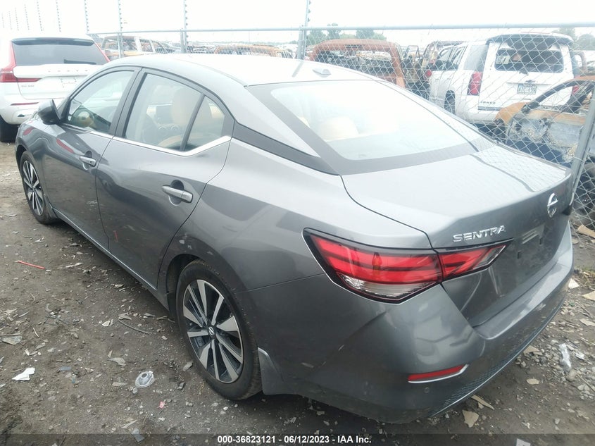 VIN 3N1AB8CV7MY313968 2021 NISSAN SENTRA SV