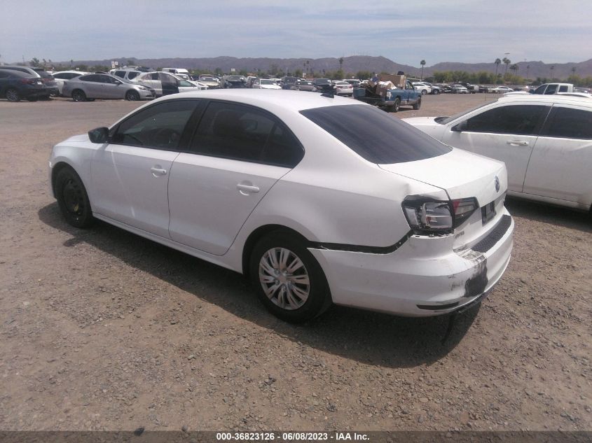 2016 VOLKSWAGEN JETTA SEDAN 1.4T S W/TECHNOLOGY - 3VW167AJ9GM302166