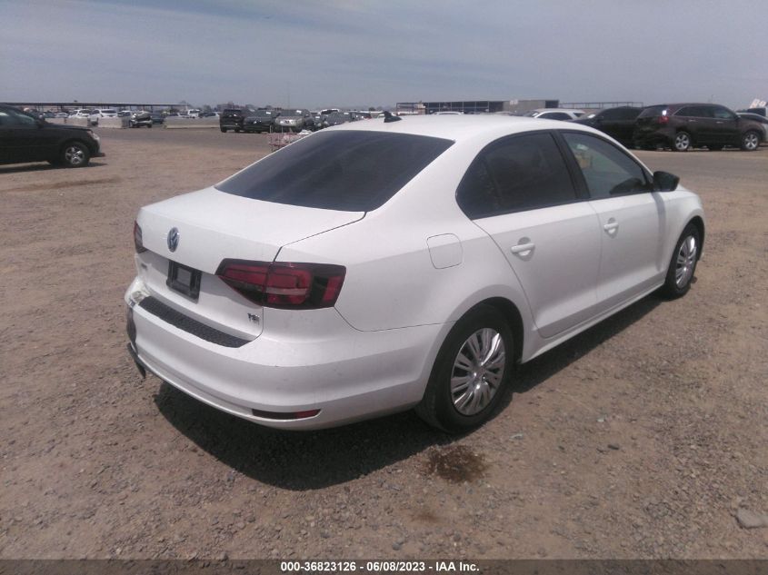 2016 VOLKSWAGEN JETTA SEDAN 1.4T S W/TECHNOLOGY - 3VW167AJ9GM302166